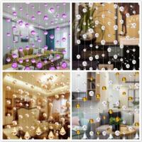 ราคา 1M ยาวคริสตัลลูกปัดผ้าม่าน Room Divider ประตูลูกปัด String ตกแต่งหน้าต่างไม่มีจี้ Strand Home Decor (47858816866)