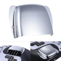 ราคา Gameda Fast Ship Chrome Plated Short Steel Bridge Cover Protector for JB Electric Bass Guitar Part Replacement (53055714526)