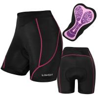 ราคา Fast Shipping Lixada กางเกงขี่จักรยานผู้หญิง ออกแบบมาพร้อมเบาะที่นั่งแบบ 3 มิติ และ padding เพื่อความสบายขณะขี่ (42473501973)