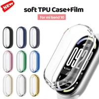 ราคา TPU สําหรับ Xiaomi band8 band9 band10 อุปกรณ์เสริมป้องกันหน้าจอสําหรับ Xiaomi band 8 9 10 Soft TPU กรณี ฟิล์มคลุมทั้งหมดป้องกันกรณี (55608030154)