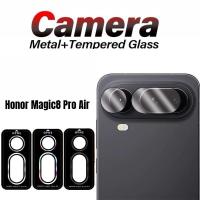 ราคา สําหรับ Honor Magic 8 Pro Air อลูมิเนียมเลนส์กล้องฟิล์มกระจกนิรภัยสําหรับ Honor Magic 8Pro Air 8ProAir Magic8Pro โทรศัพท์กลับเลนส์ป้องกันแหวนโลหะหมวก (55807973259)