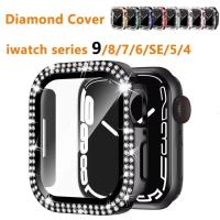 ราคา Diamond Watch Case สําหรับ Apple Watch ultra3 ultra2 ultra กระจกนิรภัย เพชรกันชนสําหรับ Apple Watch ultra 3 2 49 มม ฝาครอบกันชน (51907923414)
