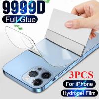 ราคา 1 3PCS Full Cover Back Protector Hydrogelฟิล์มสําหรับApple iPhone 12 11 Mini Pro Maxโทรศัพท์ด้านหลังMatte Frosted ProtectorสําหรับApple iPhone Xs Max XR X 7 8 6 6s PlusกลับHDฟิล์มนุ่ม (48807288614)