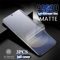 ราคา OnePlus12 OnePlus10 3 ชิ้น Matte Frosted Soft Hydrogel ฟิล์มสําหรับ OnePlus 10 9 Pro 9RT 5G 13R 12 11R 11 10T 10R 10 9R Anti Fingerprints โทรศัพท์ป้องกันหน้าจอ HD Clear Soft ฟิล์ม (47158103895)