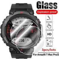 ราคา สําหรับ Amazfit T Rex3 T Rex3Pro T Rex2 กระจกนิรภัย Ultra HD สําหรับ Amazfit T Rex 3 2 Pro Ultra สมาร์ทนาฬิกาป้องกันหน้าจอน้ํามัน Anti Fingerprints ฟิล์ม (42229585272)