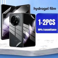ราคา 1 2PCS HD Clear Soft Hydrogelฟิล์มสําหรับOppoค้นหาN6 N5 N3 N2 N Anti Glareพับโทรศัพท์ป้องกันหน้าจอสําหรับOppo FindN6 FindN5 FindN3 FindN2 FindN2 FindNกลับด้านหน้าฟิล์มนุ่ม (45757504559)
