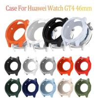 ราคา นาฬิกานุ่มสําหรับ Huawei watchGT6 watchGT5 watchGT4 ซิลิโคนกันน้ําป้องกันสมาร์ทนาฬิกาสําหรับ Huawei watch GT4 GT5 GT6 41 มม Hollow กันชนอุปกรณ์เสริม (54057927877)
