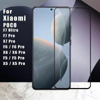 ราคา สําหรับ Xiaomi Poco F7 Ultra F5 F6 F7 Pro X5 X6 X7 Pro 9H HD กระจกนิรภัยคลุมทั้งหมดฟิล์มป้องกันหน้าจอ (40155261400)