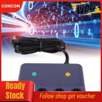 ราคา Concon Concon อะแดปเตอร์สำหรับ WII U และ PC 3 in 1 Plug Play Game Controller Converter รองรับฟังก์ชั่น Turbo Boost พร้อมสายยาว 150 ซม (53158760607)
