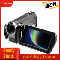 ราคา Concon 4K 24FPS DV กล้องวิดีโอ 3 0 นิ้วหน้าจอ IPS 13MP CMOS Sensor กล้องวิดีโอดิจิตอล IR Night Vision พร้อมรีโมทคอนโทรลสาย USB (53756741524)