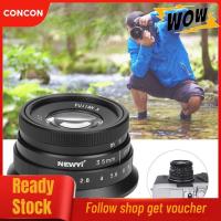 ราคา Concon Concon Tbest NEWYI 35 มม F1 6 เลนส์โฟกัสแบบแมนนวลรูรับแสงขนาดใหญ่สำหรับกล้อง Mirrorless สีดำเงินกระจกออพติคอลโลหะผสมผู้ที่ชื่นชอบการถ่ายภาพคงที่ E Mouth (51950670998)