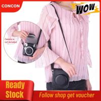 ราคา Concon Concon Vintage PU ป้องกันกระเป๋ากล้องกระเป๋า Protector w สำหรับ Fujifilm Instax Mini 90 Instant Film (51656688380)