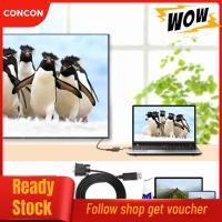 ราคา Concon Concon Sonew DisplayPort to VGA Adapter 1 8M 1080P HD Mini Cable Converter สำหรับแล็ปท็อปพีซี (51408753932)