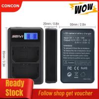 ราคา Concon SEIVI NP FZ100 กล้อง Dual Slot Battery Charger พร้อมไฟแสดงสถานะ LCD สำหรับ Sony Alpha 9 A9 9R A9R 9S A9S A7RIII A7R3 (51353526132)
