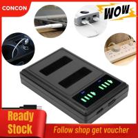 ราคา Concon Double Fast Charge Hub แท่นชาร์จ Micro TypeC จอแสดงผล LCD สำหรับแบตเตอรี่กล้อง ENEL23 (51253526206)