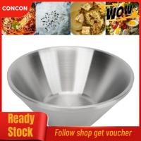 ราคา concon DAUZ ชามก๋วยเตี๋ยวสแตนเลสสตีลสลัด Antiscald สำหรับบ้าน 14 ซม (49501015303)