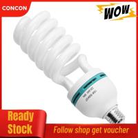 ราคา Concon Andoer เกลียวหลอดไฟเรืองแสง 135W 5500K Daylight CRI90 E27 ซ็อกเก็ตประหยัดพลังงานสำหรับสตูดิโอถ่ายภาพแสงวิดีโอ (48406711016)
