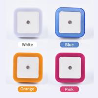 ราคา Concon Concon 1 ชิ้นติดผนังเซ็นเซอร์ไฟกลางคืนอัตโนมัติเปิด ปิดไฟ LED เสียบเข้ากับโคมไฟติดผนังบันไดสำหรับบันไดห้องน้ำห้องเด็กโรงรถตู้ห้องนอน (48255705222)