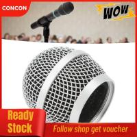 ราคา Concon Concon ไมโครโฟน Grille Ball Head สำหรับ PG58 BLX288 สแตนเลสตาข่ายย่าง Mic เปลี่ยนฝาครอบโฟมในตัวกรองหัว (47508759204)