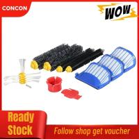 ราคา Concon Concon แพ็ค 13 ชุดอุปกรณ์เสริมทดแทนสำหรับ iRobot Roomba 600 Series 690 691 694 650 651 664 615 601 630 เครื่องดูดฝุ่น แปรงขนแปรง ตัวกรองยืดหยุ่นด้านข้างเครื่องมือทำความสะอาด (45051269379)