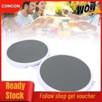 ราคา Concon ถาดเสริฟโต๊ะ 2 ชิ้นดูแลรักษาง่าย 2 รางตรงโต๊ะจานเสียงสำหรับโต๊ะรับประทานอาหารที่บ้าน (43426075922)