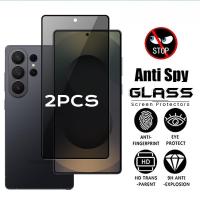 ราคา 2PCS Anti Spy ความเป็นส่วนตัว Black Edge ฟิล์มกระจกนิรภัยสําหรับ Samsung Galaxy XCover 7 6 Pro Black Edge Screen Protector สําหรับ Galaxy M53 M52 M51 M42 M40 M36 M35 HD ฟิล์มกระจกใส (51408310635)