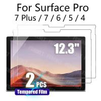 ราคา 1 2 ชิ้นฟิล์มกระจกนิรภัยสําหรับ Microsoft Surface Pro 12 2025 X 10 11 8 9 7 6 5 4 3 Clear Screen Protector สําหรับ Surface GO3 GO4 GO2 7 7 3 4 2 Ultra Thin แท็บเล็ตป้องกันฟิล์ม (45758366342)