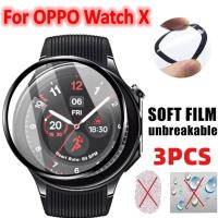 ราคา 1 3PcsกระจกนิรภัยสําหรับOppoนาฬิกาX3 X2 X Miniโค้งสีดําขอบนาฬิกาป้องกันหน้าจอสําหรับOppo WatchX3 WatchX2 WatchX WatchX2Miniคลุมทั้งหมดHDฟิล์มแก้ว (44179391518)