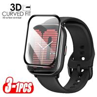ราคา Amazfitgts4 AmazfitGTS4Mini AmazfitGTS3 AmazfitGTS2Mini Full Cover 100D HD Black Edge ฟิล์มกระจกนิรภัยสําหรับ Amazfit GTS 4 2 Mini 3 Anti Fingerprints สมาร์ทนาฬิกาป้องกันหน้าจอ (26629685451)
