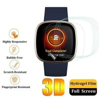 ราคา Fitbit Charge6 Charge5 Versa4 Versa3 Sense2 1 3 ชิ้น 9D Full Cover HD Clear Soft Hydrogel ฟิล์มสําหรับ Fitbit Charge 6 5 Versa 4 3 Sense 2 Anti Scratch สมาร์ทนาฬิกาป้องกันหน้าจอ (26528917339)