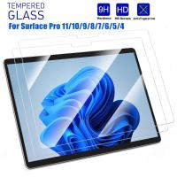 ราคา Surfacepro 500D HD ฟิล์มกระจกนิรภัยใสสําหรับ Surface Pro 7 Plus 11 10 9 8 6 5 4 3 GO4 GO3 GO2 GO X 10 10 5 12 12 3 13 นิ้วป้องกันแสงสีฟ้าป้องกันรอยขีดข่วนแท็บเล็ตป้องกันหน้าจอ (24390332734)