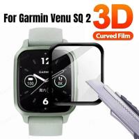 ราคา สําหรับ Garmin Venu SQ 2 Plus 2S 1 3 ชิ้น โค้ง ขอบดํา ฟิล์มกันรอยหน้าจอ (22658191971)