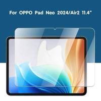 ราคา ฟิล์มกระจกนิรภัยกันรอยหน้าจอ HD 100D กันแสงสีฟ้า สําหรับ OPPO Pad2 Pad Air PadAir2 PadNeo OPPO Pad 2 Air Neo Air2 10 36 11 11 4 11 6 นิ้ว 2 ชิ้น (20987326883)