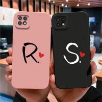 ราคา SAMSUNG เคสโทรศัพท์สําหรับSamsung Galaxy A22 A22S 5G Shell Love Letterสไตล์เรียบง่ายป้องกันกล้องสําหรับBorder Drop CoverสําหรับSamsung GalaxyA22 A22S 5Gกันชน (28234869376)