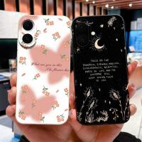 ราคา เคสสําหรับ Tecno Spark Go 2 ปลอกป้องกันกล้องดอกไม้สวยซิลิโคนสําหรับ Tecno Spark Go2 ฝาครอบ (41358266066)