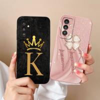 ราคา สําหรับ Samsung Galaxy A14 A15 4G 5G เคสโทรศัพท์ดอกไม้สวยตัวอักษรป้องกันกล้องซิลิโคนอ่อนนุ่มทนทานทนต่อการตกปลอกสําหรับ Samsung GalaxyA14 A15 กันชน Capa (29468025446)