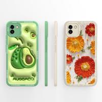 ราคา SAMSUNG เคสโทรศัพท์สําหรับsamsung Galaxy A02S A03 A03Sปลอกน่ารักการ์ตูนรูปแบบสแควร์ซิลิโคนเหลวป้องกันปกหลังสําหรับSamsung GalaxyA02S 03 A03SกันชนCapa (28350823389)