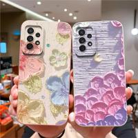 ราคา SAMSUNG เคสโทรศัพท์สําหรับsamsung Galaxy A72 A72 5G A73 5Gปลอกแฟชั่นMoon Square Liquidซิลิโคนนุ่มปกหลังสําหรับSamsung Galaxy A72 A725G A735G Shell Capa (25942370402)