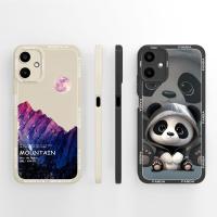 ราคา SAMSUNG สําหรับSamsung Galaxy A06 4G SM A065Fปลอกน่ารักPandaป้องกันซิลิโคนปกหลังสําหรับSamsungA06 GalaxyA06 06 กันชนCapa (25736958745)