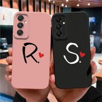 ราคา ปลอกสําหรับ Samsung Galaxy A05 A05S Simple Letter ซิลิโคนปกหลังสําหรับ SamsungA05 A05 S กันชน (27134755005)