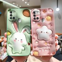 ราคา สําหรับ Samsung Galaxy A21S กรณีป้องกันกล้องดอกไม้น่ารักฝาหลังสําหรับ SamsungA21S GalaxyA21S A217F Capa กันชน SM A217F DS (25186236734)