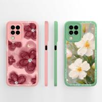 ราคา สําหรับ Samsung Galaxy M22 M23 M32 M33 4G 5G Stylish Aesthetic เคสโทรศัพท์ซิลิโคนเหลว Anti Drop ป้องกันกรณีสําหรับ Samsung GalaxyM 22 M23 M32 M 33 4G 5G Housing (29324612058)