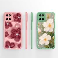 ราคา ปลอกสําหรับ Samsung Galaxy Note10 Lite เคสโทรศัพท์ดอกไม้ที่สวยงามรูปแบบซิลิโคนเหลวแบบนุ่ม Anti Fall ฝาครอบป้องกันสําหรับ Samsung Galaxy Note10Lite Shell Capa (24243709175)