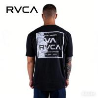 ราคา RVCA สไตล์เกาหลียอดนิยม เสื้อยืดคอกลมพิมพ์โลโก้ใหญ่ สำหรับทุกเพศ (54658789146)
