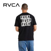 ราคา เสื้อยืด Unisex สไตล์วินเทจ Rvca Splicing การพิมพ์นุ่มพรีเมียมรอบคอ (57508790810)