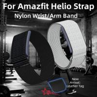 ราคา FILL Sport Band Bicep Band Breathable Loop Design Fitness Tracker Strap ไนลอนปรับแขน ข้อเท้าสําหรับ Amazfit Helio Strap (58105721370)