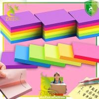 ราคา sticky note ชุด 12 สี พร้อมกล่องสีเงิน กระดาษโน๊ตมีกาว เตือนความจำ memo note โพสอิท sticky (24042466497)