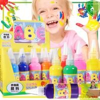 ราคา สีน้ำ เข้มข้น 12 สี ปลอดสารพิษ fun paint set สีโปสเตอร์ สีน้ำสำหรับเด็ก 60ml (27478472757)