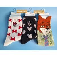 ราคา Disney Sock ถุงเท้ายาว จากช็อปดีสนีย์สโตร์ ลิขสิทธิ์แท้ มีให้เลือก 7 ลาย Unisex ใส่สบายระบายอากาศดี สินค้าพร้อมส่งจากไทย (27956401391)