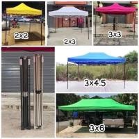 ราคา ออกใบกำกับภาษีได้ เต็นท์พับผ้า UV แท้ ขนาด 3x3 เมตร ผ้าเต็นท์ เต็นท์พับ บังแดด กันฝน เต็นท์พ่อค้าแม่ค้า ทั้งหมด 11 สี (42460308592)
